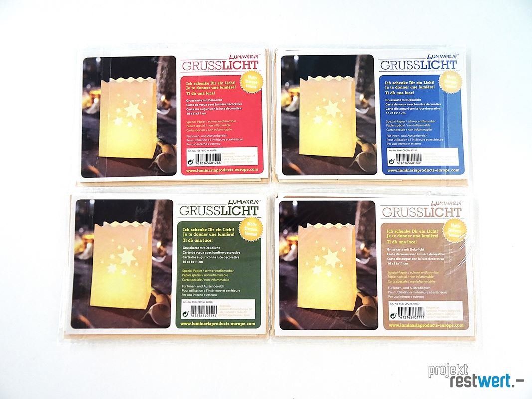 Cartes: Grusslichtkarten von LUMINARIA – Neuf (Voir description) à Bülach par restwert_buelach 2