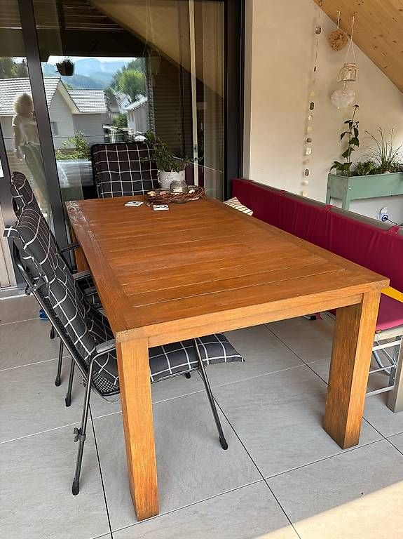 Tavoli: Gartentisch aus Teakholz – Usato da Ziefen venduto da cmm_cc2z 1
