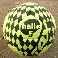 Hallenfussball Indoorfussball Gr. 5, Nadelfilz, genäht NEU