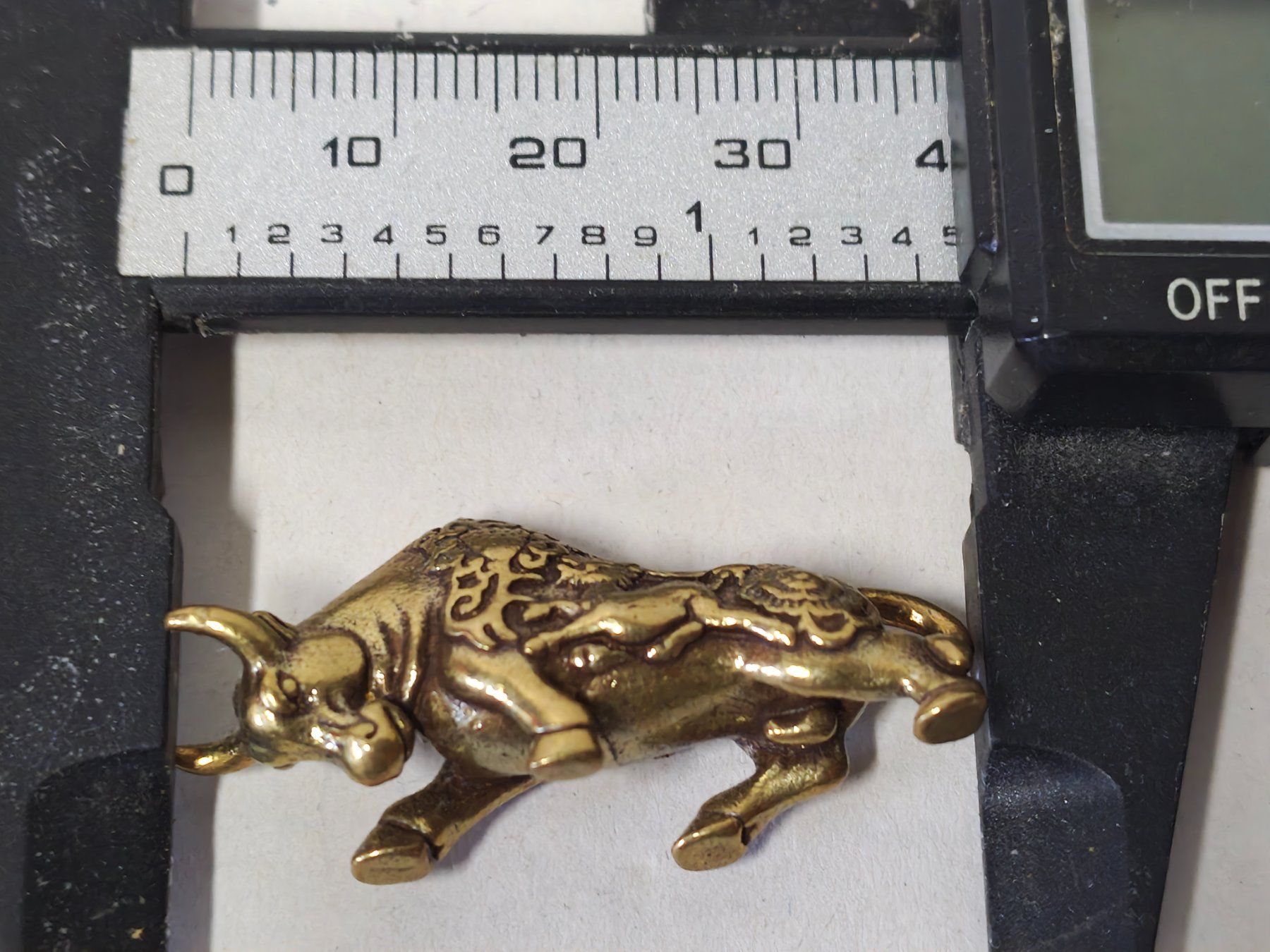 Figuren: Stier aus Messing – Neu (gemäss Beschreibung) aus Uerkheim von Kaufoption 5