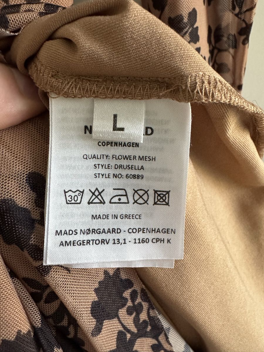 Mads Nørgaard Vestiti: Mads Norgaard Floral Mesh Kleid – Nuovo (secondo la descrizione) da Zürich venduto da ljp_2hsx 2