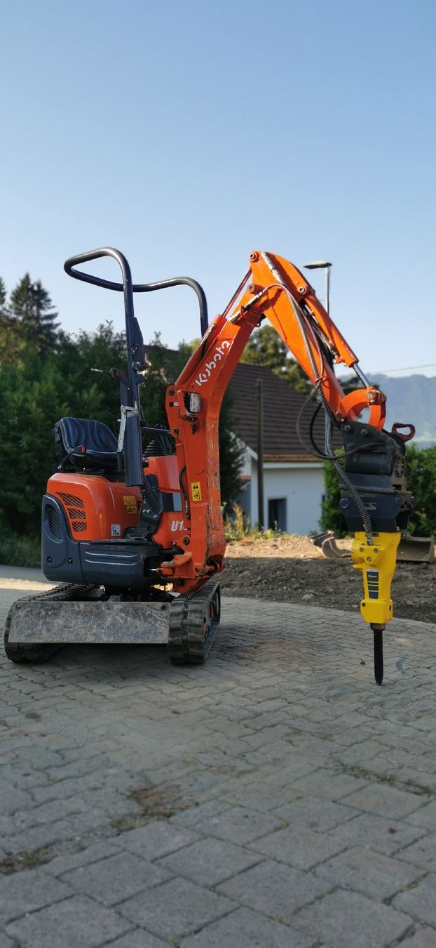 Kubota Escavatori: Bagger 1.1t mieten – Usato da Frutigen venduto da cmaster02 1
