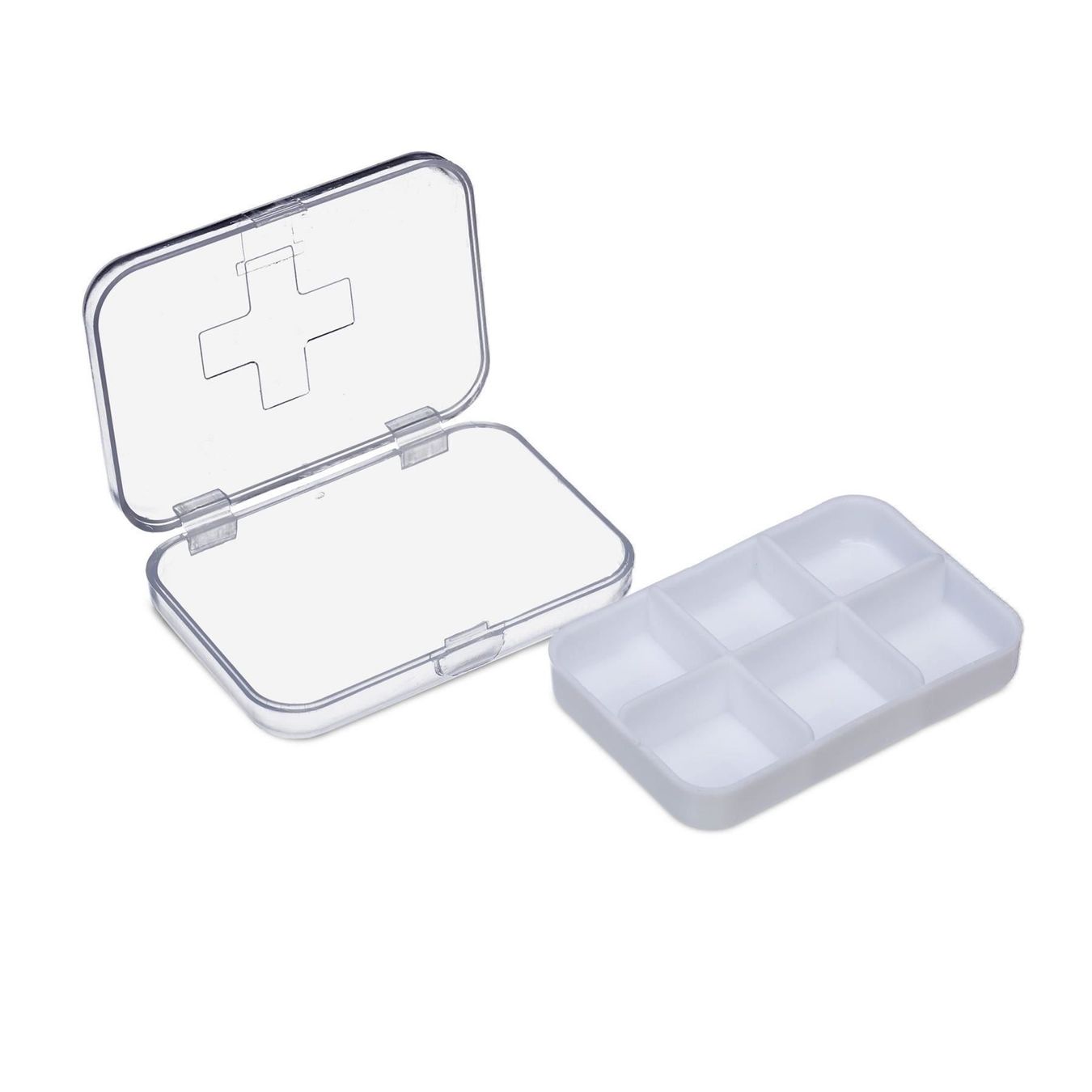 Contenitori & Simili: Pillendose + Tablettenteiler im 3er Set – Nuovo e nell'imballaggio originale da Gerlafingen venduto da Tsuru 5