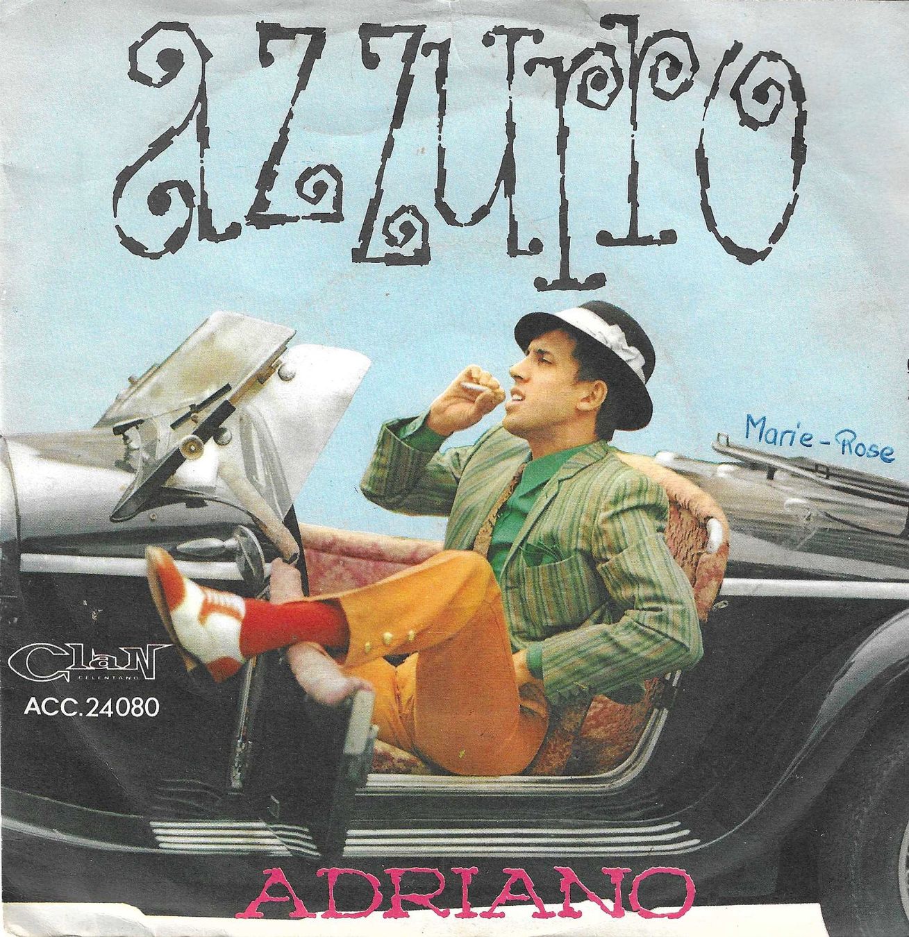 Dischi in vinile: Adriano Celentano - Azzuro – Usato da Savagnier venduto da Ne2065