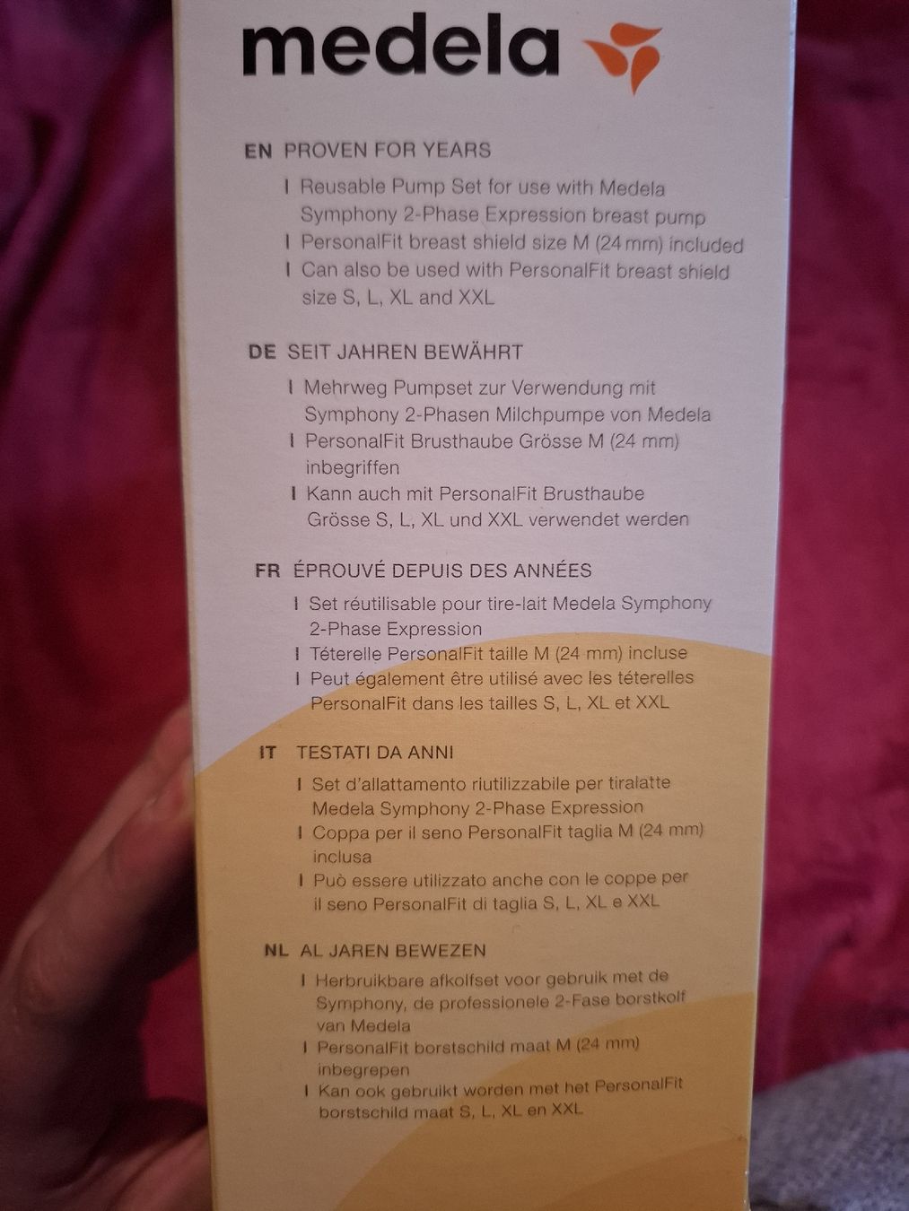 Medela Accessori per l’allattamento: medela symphony doppelpumpset – Nuovo e nell'imballaggio originale da Roggliswil venduto da .tink. 1