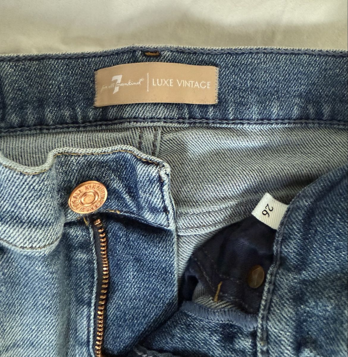 Mankind Jeans: 7 For All Mankind Roxanne Slim Fit – Usato da Bioggio venduto da M.M.O 1