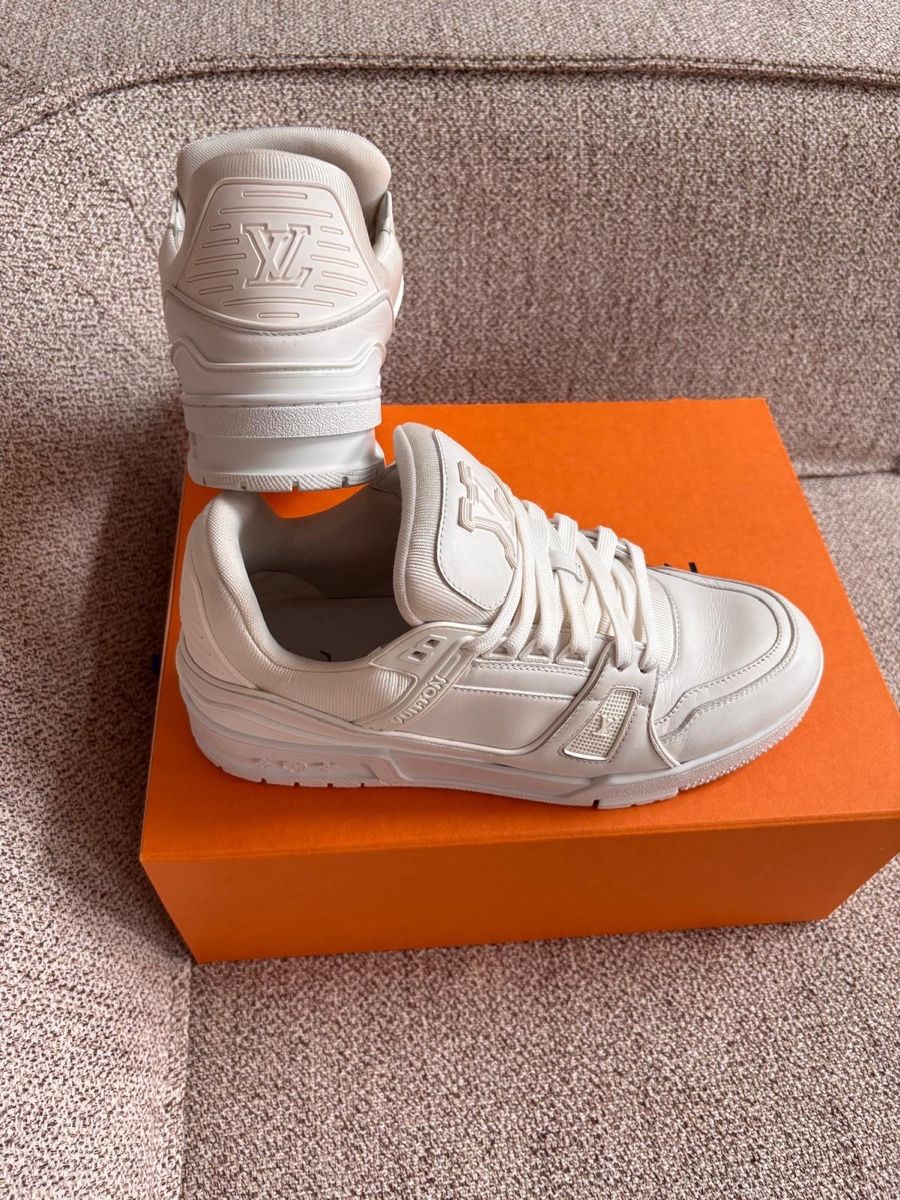 Louis Vuitton Scarpe da uomo: Louis Vuitton Trainer Sneaker weiss Grösse 070 – Usato da Allmendingen b. Bern venduto da misunia 5