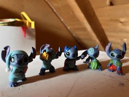 Disney Stitch Figuren Set 5 Stück gebraucht