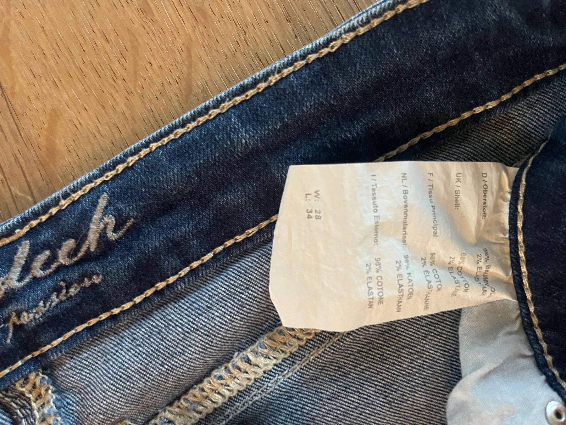 Jeans: Damen Western-Reitjeans blau – Gebraucht aus Laupen BE von lee_ym6v 1