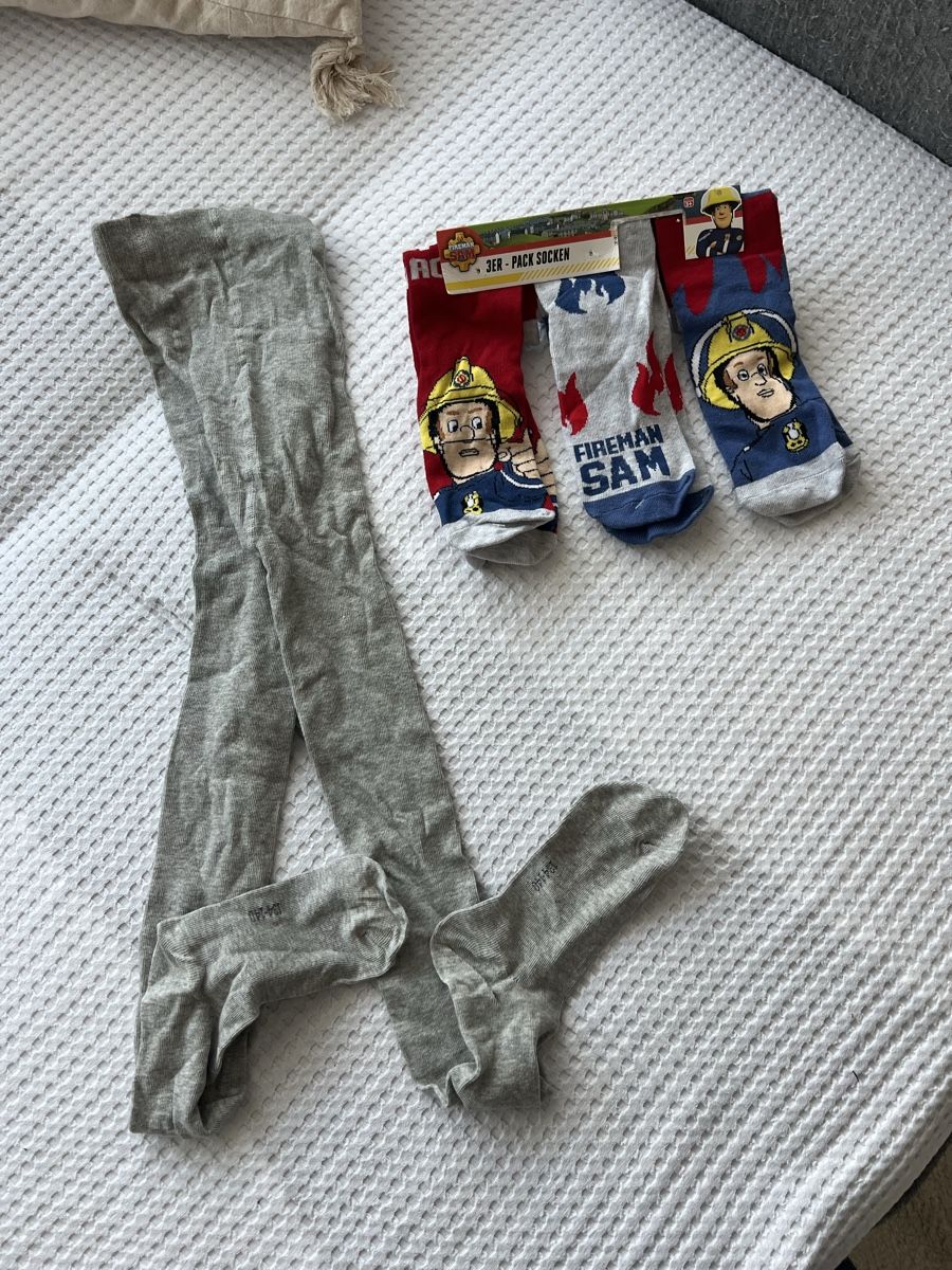 Calze per bambini: SET NEU STRUMPFHOSE/SOCKEN 31-34 – Nuovo (secondo la descrizione) da Basel venduto da theo-g77