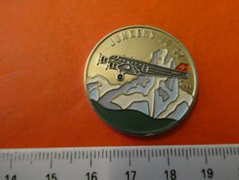 Congo 1995, 100 Francs - Sondermünzue Junkers Ju-52