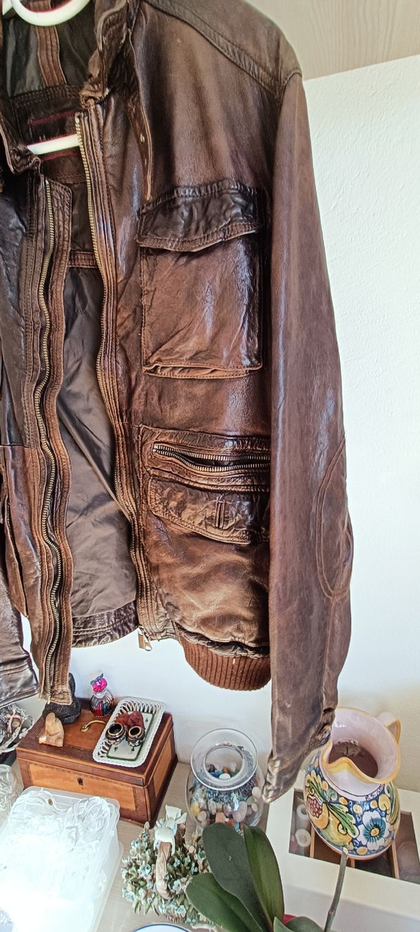 Giacche: Bellissimo giubbotto  in pelle Massimo Dutti dä – Usato da Lugano venduto da ycd_rv8h 1