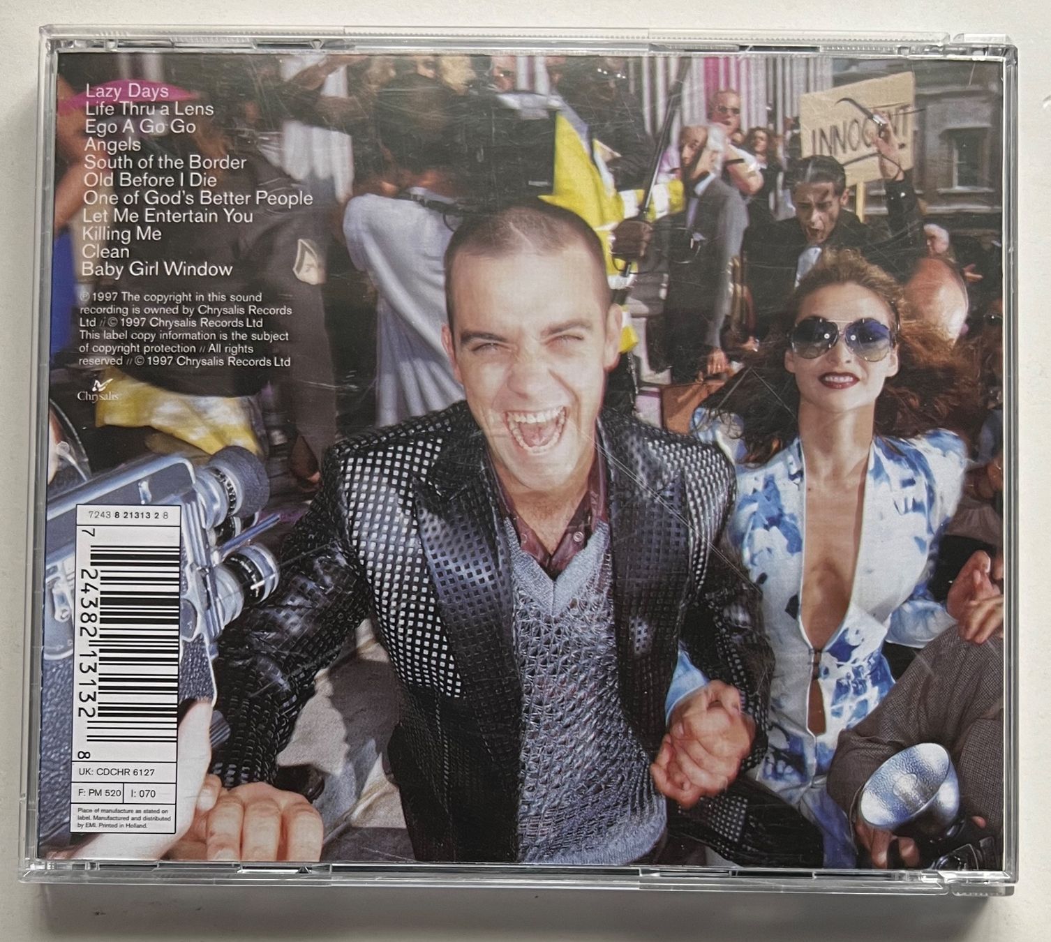 CD: Robbie Williams / Life Thru A Lens – Usato da Näfels venduto da rottabi 1