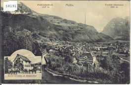 Mollis - Hotel Löwen, J. Kradolfer