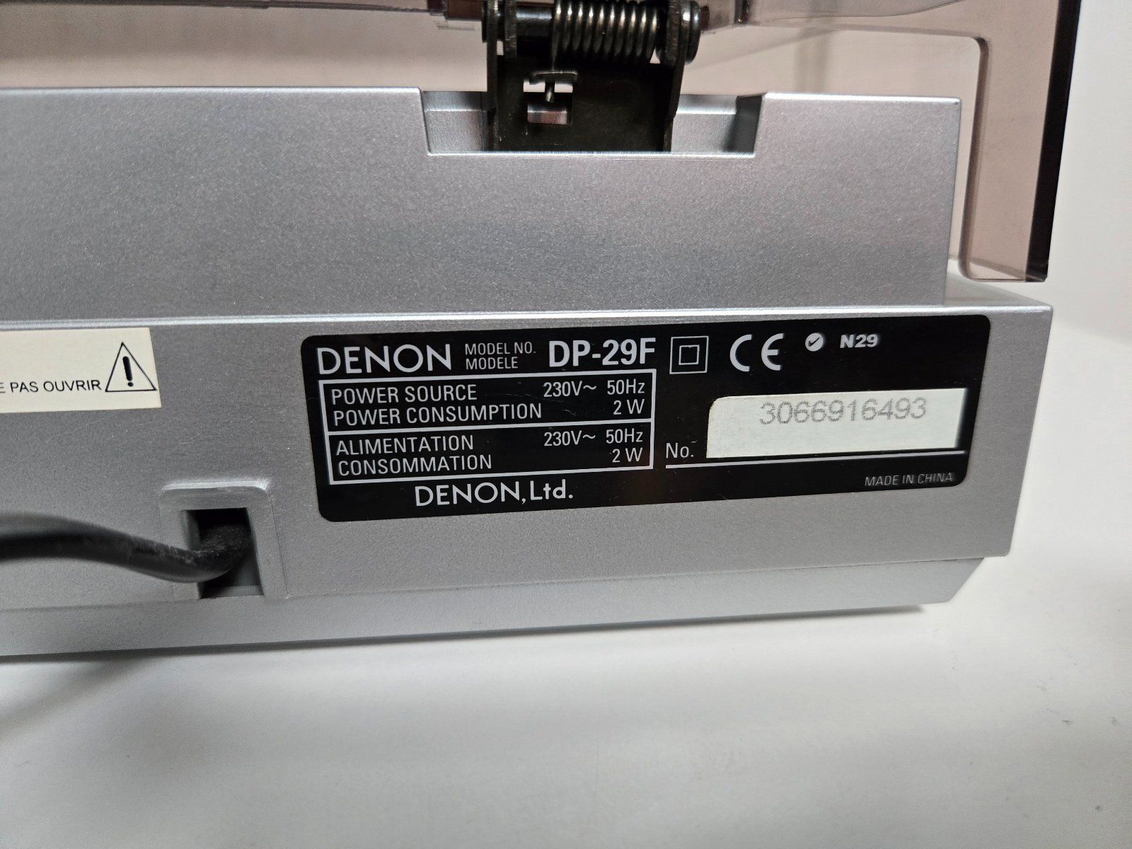 Denon Giradischi: Plattenspieler Denon DP-29F – Usato da Riedt b. Erlen venduto da 63ak 4