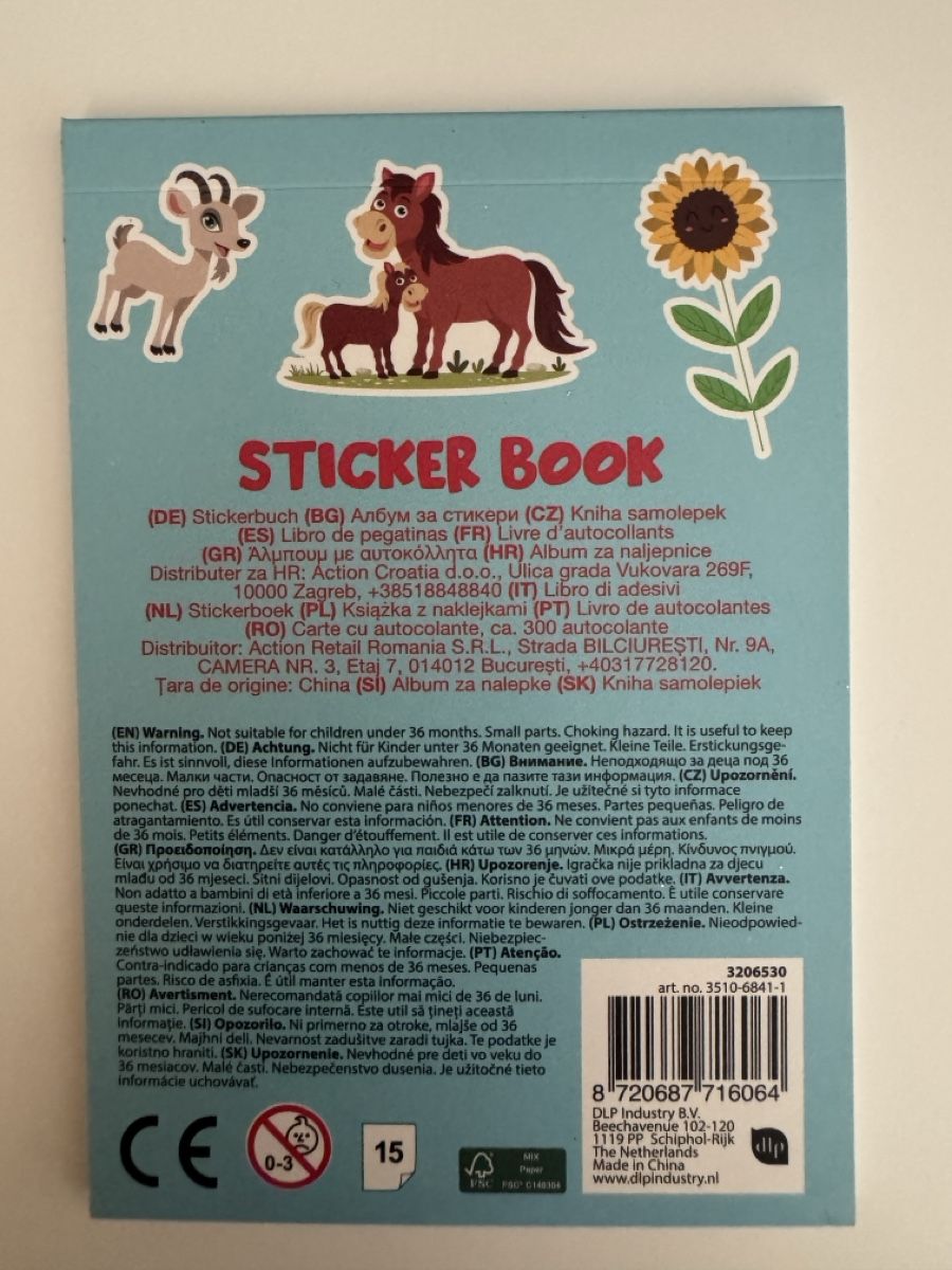 Autocollants: Farm animals sticker book - NEW! – Neuf avec emballage d'origine à Sins par sum_lv6d 1
