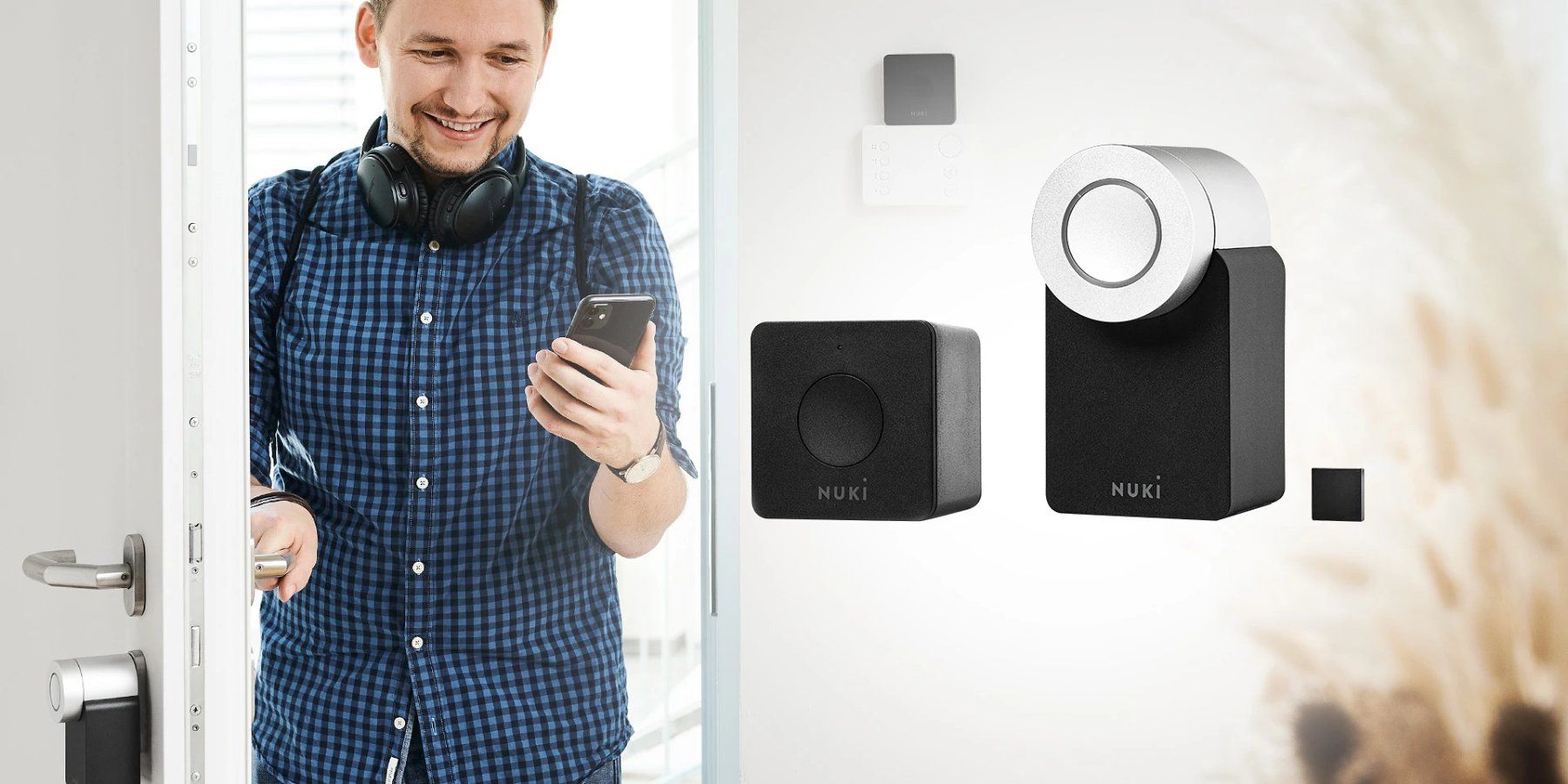 Nuki Schlösser: Nuki Smart Lock 2.0 CH-Version inkl. Bridge (FABRIKNEU) – Neu und originalverpackt aus Aeschi SO von Bluemail 1