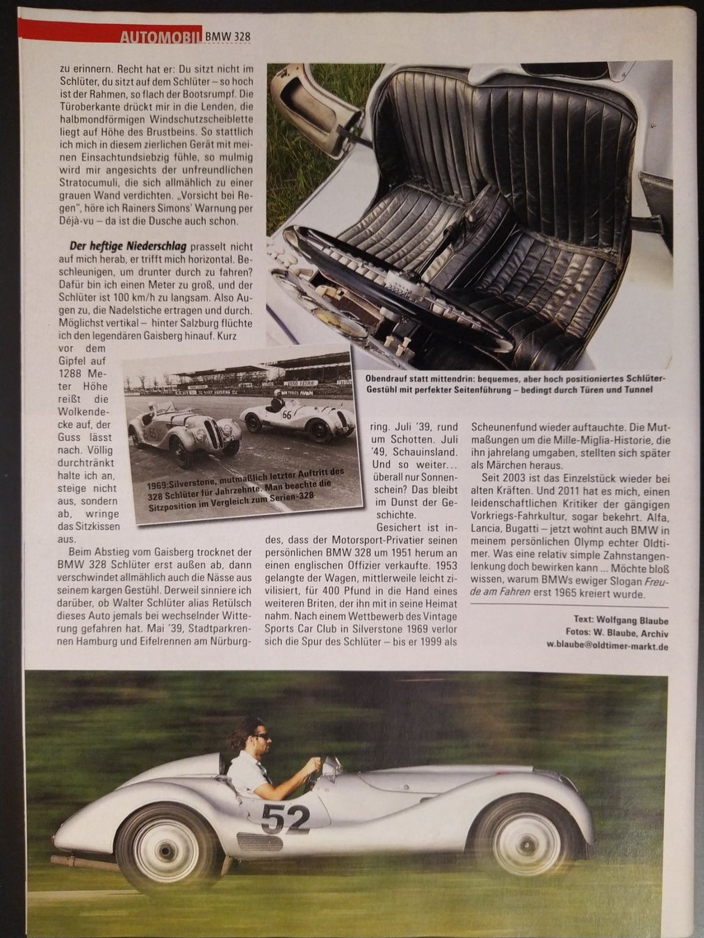 Documenti: Bericht BMW 328 – Usato da Bern venduto da micky031 5