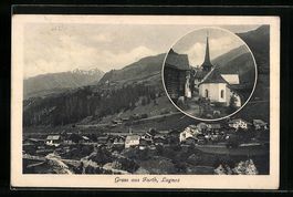 AK Furth, Kirche, Gesamtansicht, 1914