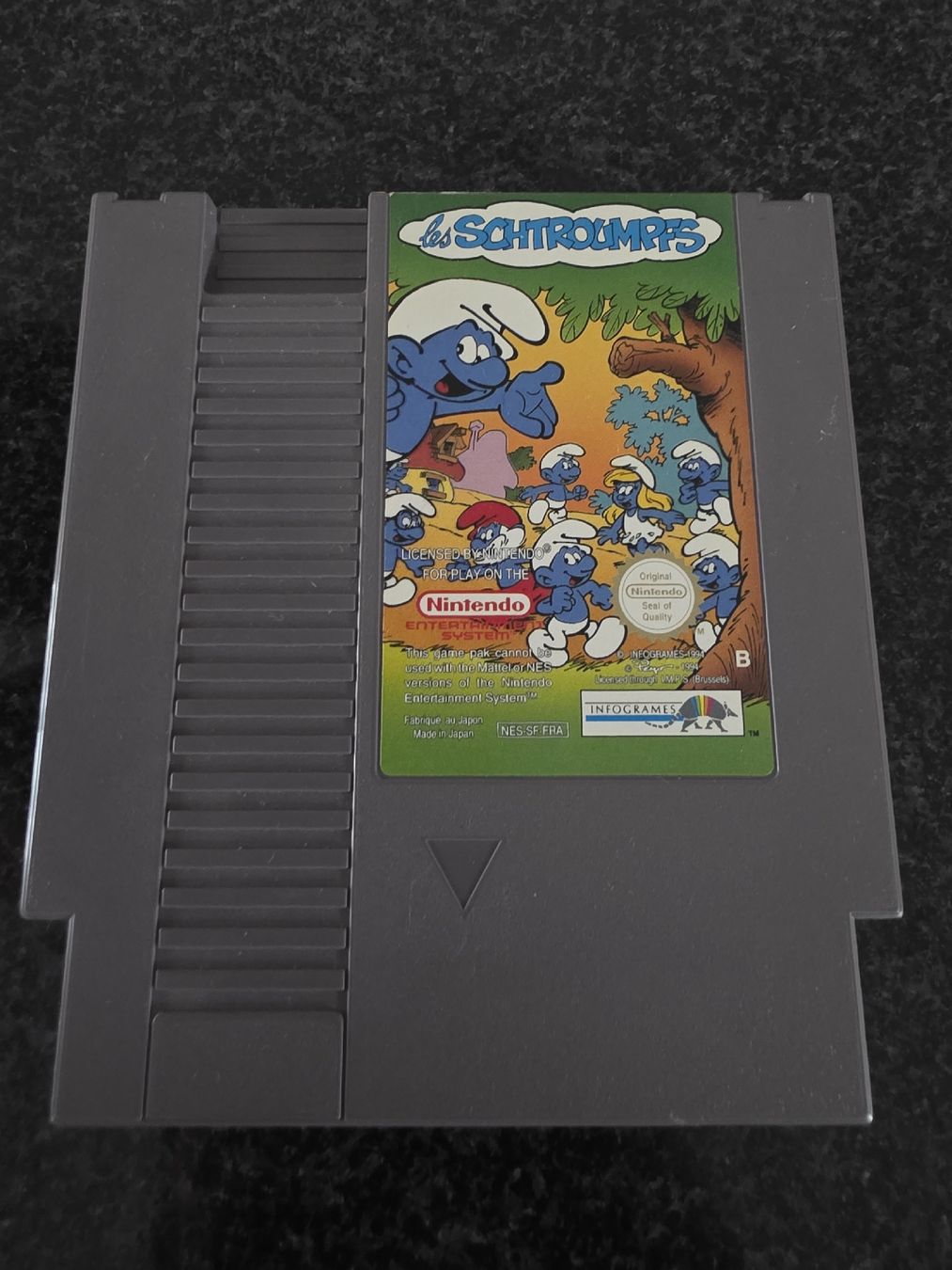 Spiele: Les Schtroumpfs NES – Gebraucht aus Chavornay von Crash37