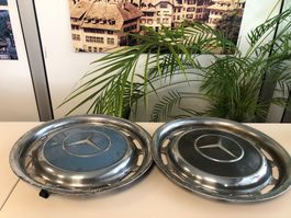Raddeckel zu Mercedes 2 Stück zusammen ! Stahlfelgen 14" !
