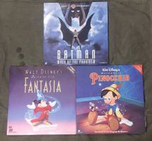 Laserdisc NTSC Cartoon, Lot de 3 discs
