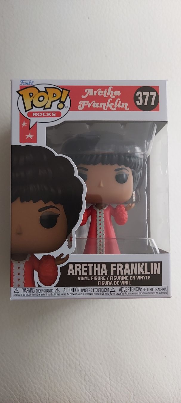 Funko Statuette: Funko Pop Aretha Franklin 377 – Nuovo e nell'imballaggio originale da Luzern venduto da 71memory
