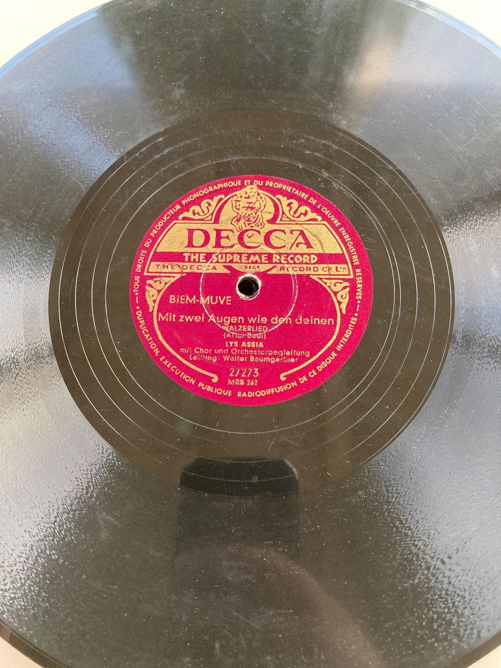 Dischi in vinile: 14 schweizerische Schellackplatten, Lys Assia, Fredy Scheim, – Usato da Altstätten SG venduto da orthophonix 5