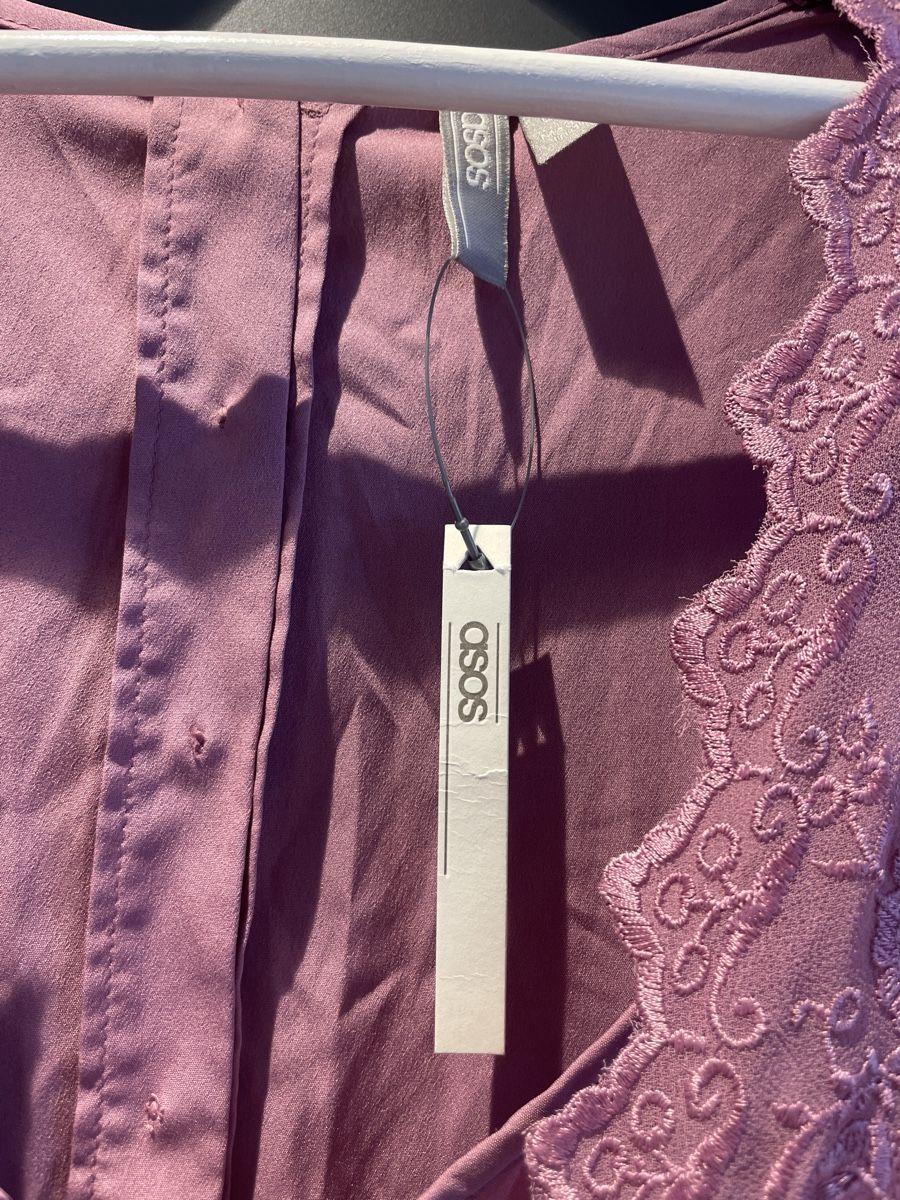 Asos Tute: Lila Overall von Asos, Gr. 34 – Nuovo e nell'imballaggio originale da Arbon venduto da llaauraa 6