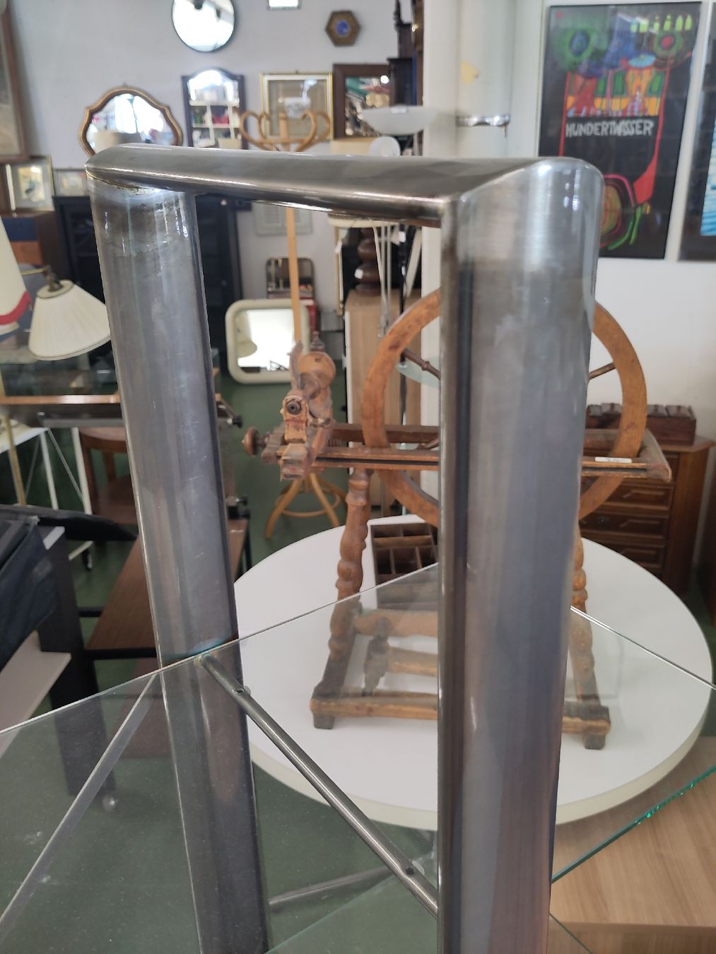 Étagères: Metallregal mit Glasplatten – D'occasion à Pratteln par Cartonsducoeur_bl 5