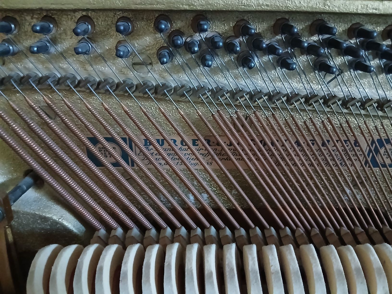 Strumenti musicali: Vintage Klavier Burger und Jacobi – Usato da Courtepin venduto da Lucciola_86 5