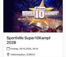 2 Tickets Super 10 Kampf