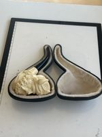 Pfeife mit Viking Motiv und Etui(I15)