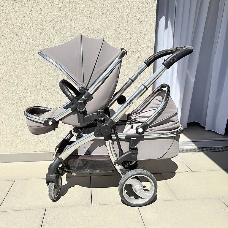 Carrozzine: Kinderwagen Egg/Geschwisterwagen – Usato da Niederrohrdorf venduto da man_ln58