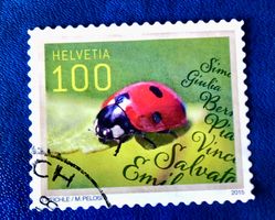Nr.1565 Sondermarken Marienkäfer GESTEMPELT 2015  ﻿