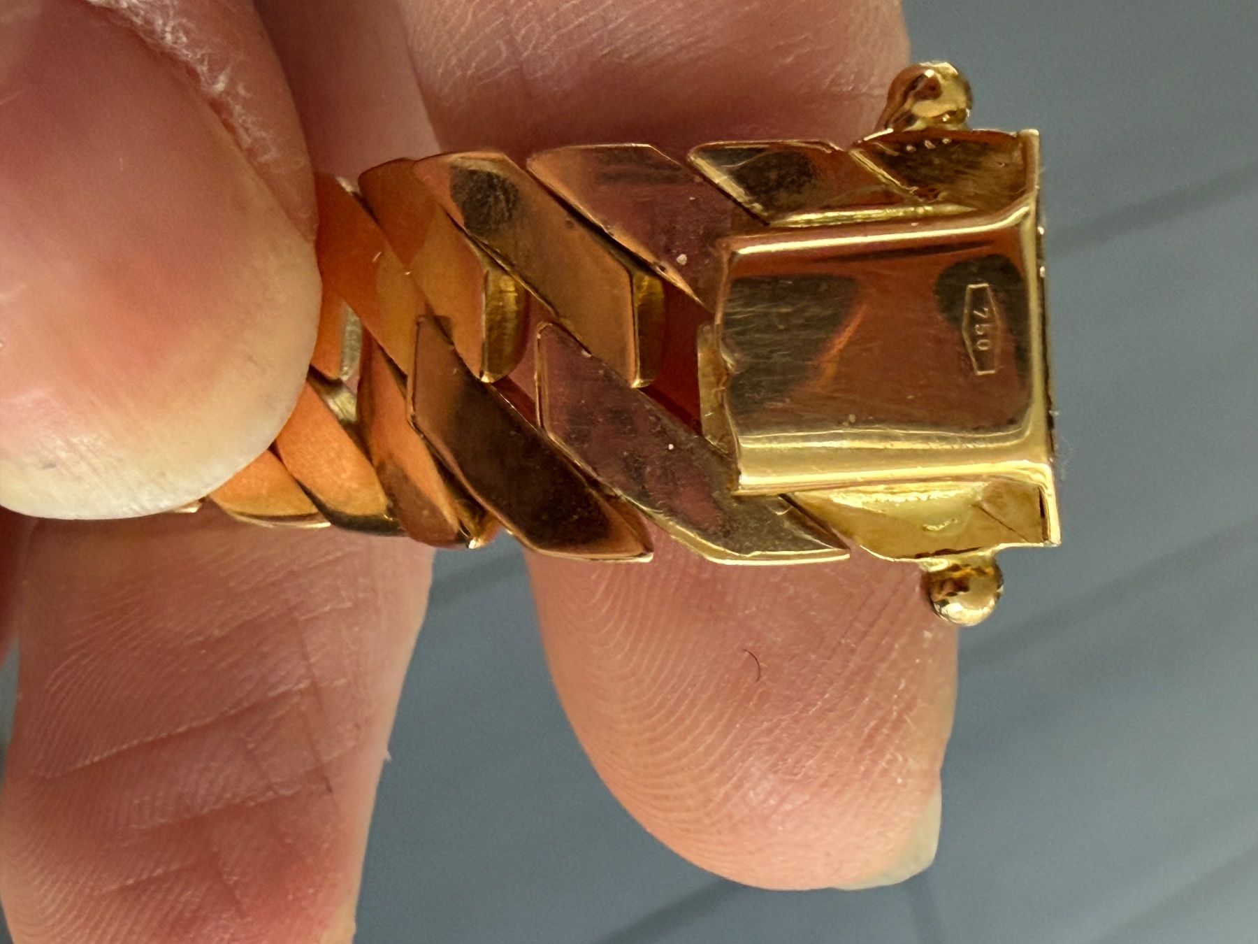 Bracciali & Braccialetti: Massiv Gold Armband 18 Karat – Nuovo (secondo la descrizione) da Allschwil venduto da Figidindia 3