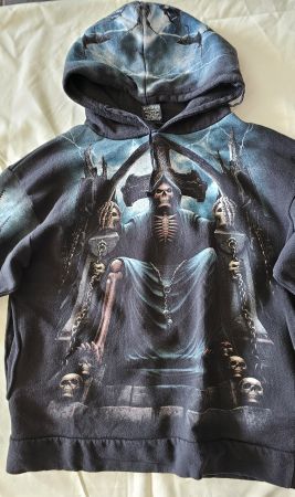 Kapuzenpullover - Spiral - Skull - XL
