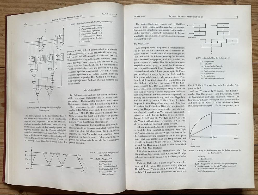 Buch Brown Boveri Mitteilungen 7