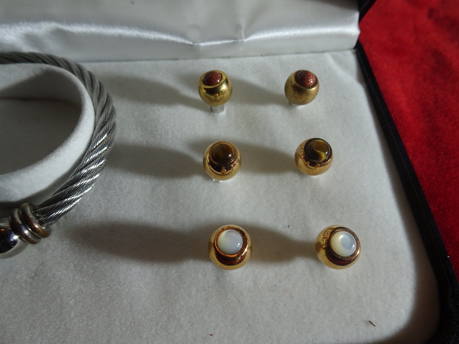 Bracciali & Braccialetti: Charriol Armreif m.Goldaufsätzen – Usato da St.Gallen venduto da Diva021 2