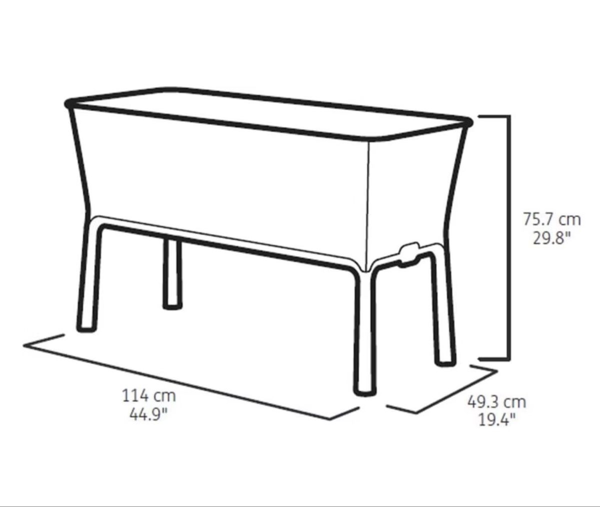 Keter Box contenitori: Hochbeet Rattan von Keter  – Usato da Bülach venduto da aah_hp6g 2