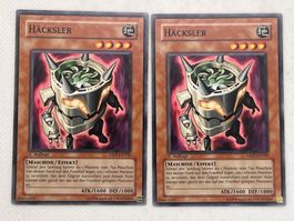 Yu-Gi-Oh! Karte - 2x Häcksler - Selten - Top Zustand!