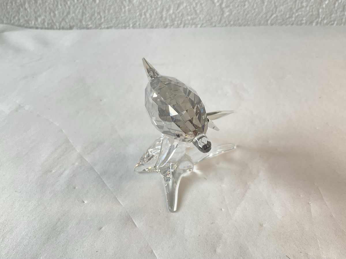 Swarovski Statuette: Swarovski Crystal, Dolphin Mother  – Usato da Malleray venduto da Robot12 2