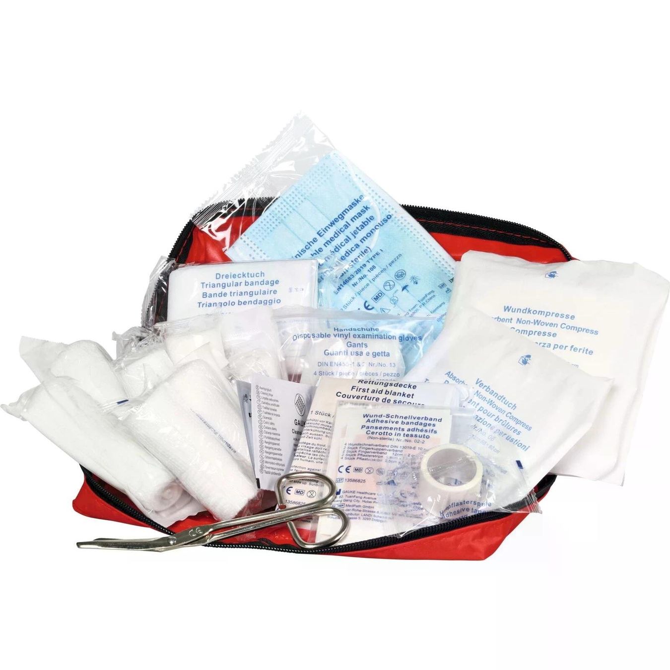 Verbandkästen: Auto Pannendreieck, Apotheke und Weste – Neu und originalverpackt aus Gommiswald von Bullhead 4