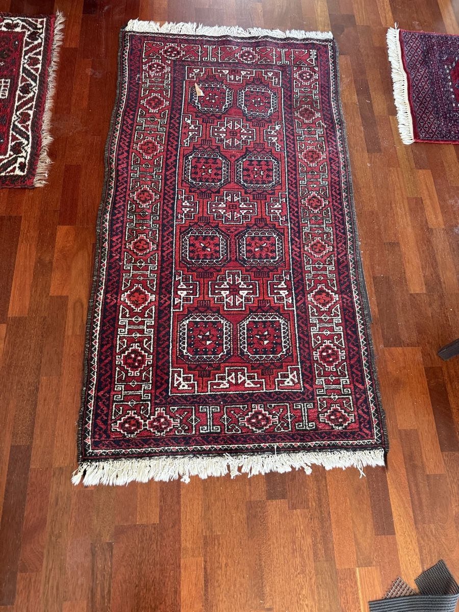 Tappeti: Orientteppich rot gemustert handgeknüpft klein 42x68cm – Usato da Dietikon venduto da arj_lrs8 2