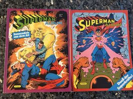 2xSupermann Comics Nr.10(1984) Nr.11 (1985)
