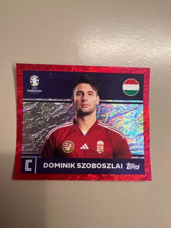 Topps EM 2024 ROT Dominik Szoboszlai HUN 2 (Neu (gemäss Beschreibung ...