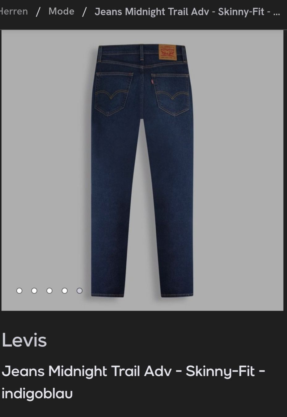 Levi's Jeans: Levis Strauss jeans – Nuovo e nell'imballaggio originale da Matten b. Interl venduto da asi_y5cb