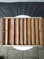 Alte Kassenschublade aus Holz, Sammlung, Rarität!