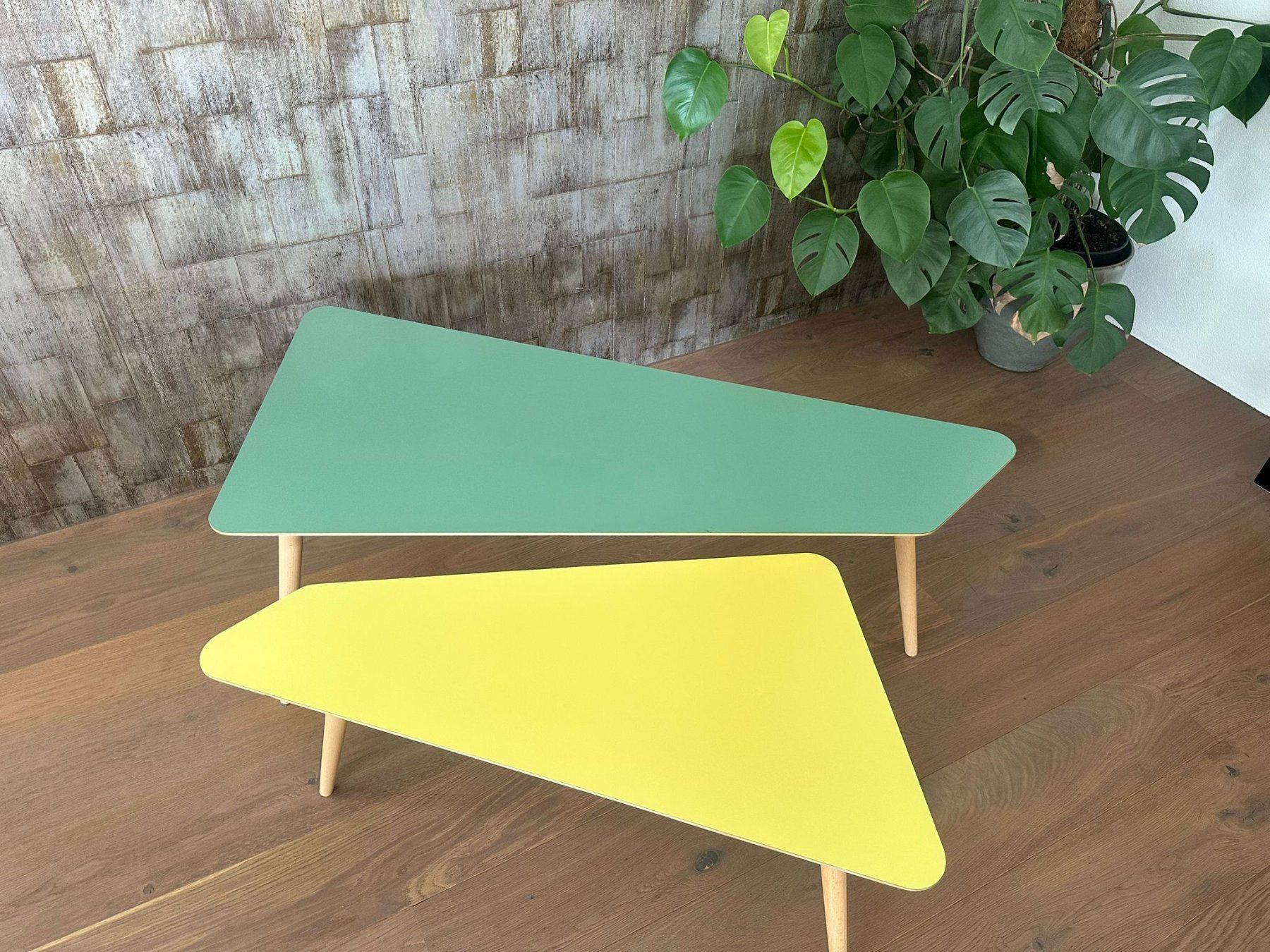 Pfister Tische: Assymetrisches Couch-Tisch Set – Gebraucht aus Triengen von alfi_90