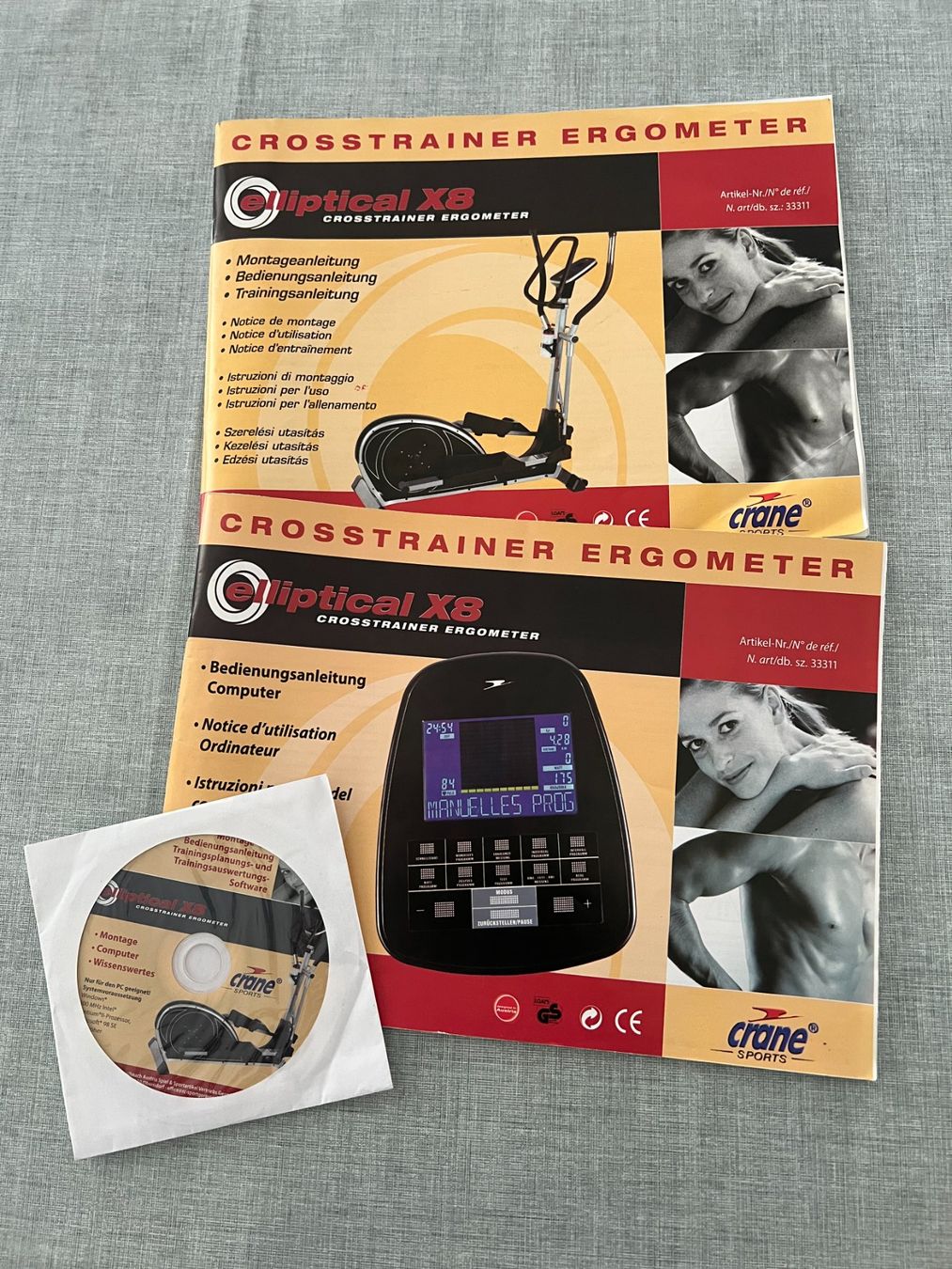 Hometrainer: Crosstrainer Ergometer (elliptical X8) – Gebraucht aus Oberentfelden von Bianka1 8